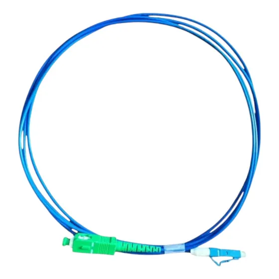 Kit 5 Un  Patch Cord 2 Flex Lc\upc-sc\apc Cordao Optico 2m 