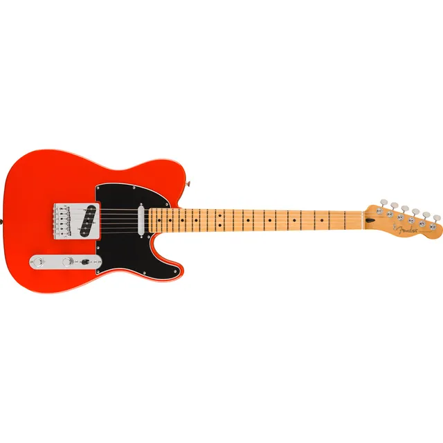Guitarra Eléctrica Coral Rojo Fender Player Ii Telecaste Material Del Diapasón Maple Orientación De La Mano Diestro