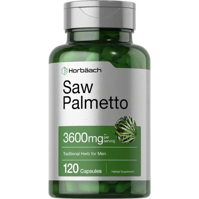Horbaach Extracto De Pelmera Enana Saw Palmetto Extract 3600 Mg 120 Capsulas Vegetarianas Tradicional Herbolaraia Para El Hombre