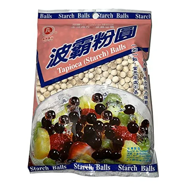 Perlas De Tapioca Negra Yi-feng Para Bubble Tea - 8 8 Oz