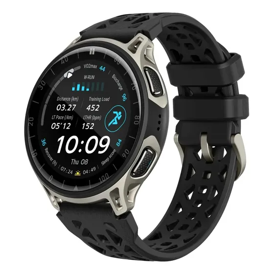 Relógio inteligente Amazfit Cheetah 2 Pro Titanium 5atm Running Grey Mesh Black