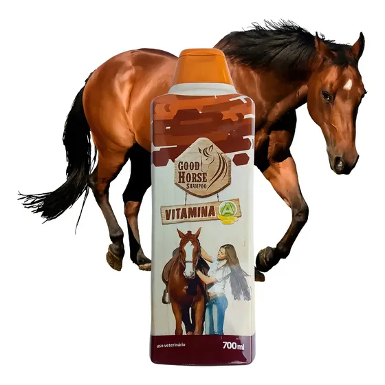Good Horse Shampoo vitamina A 700ML - profissional