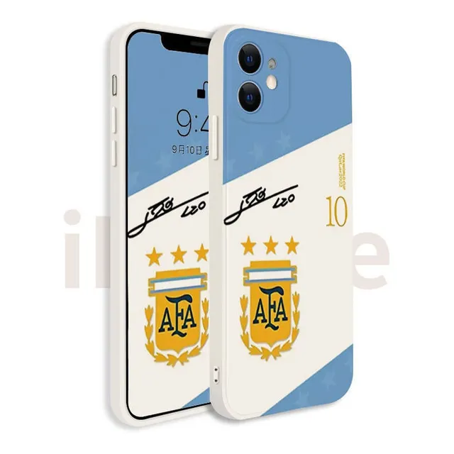 Funda De Silicona - Messi Disponible En Varios Modelos