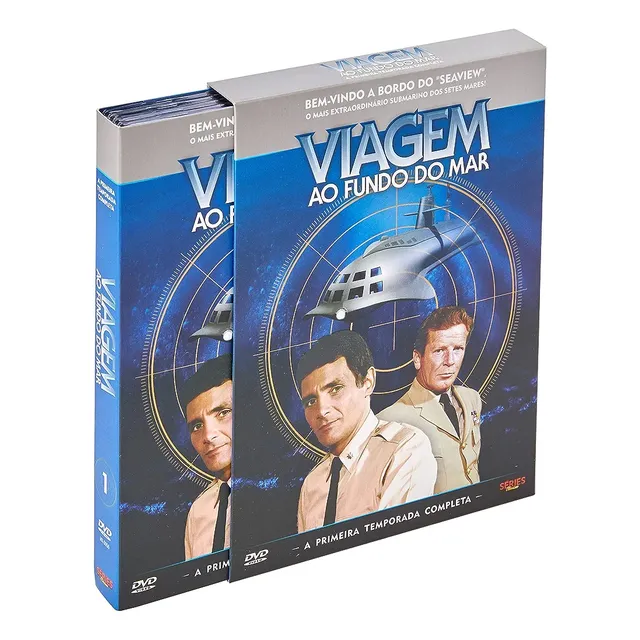 Box Dvd Viagem Ao Fundo Do Mar 1 Temp. Lacrada 8 Discos