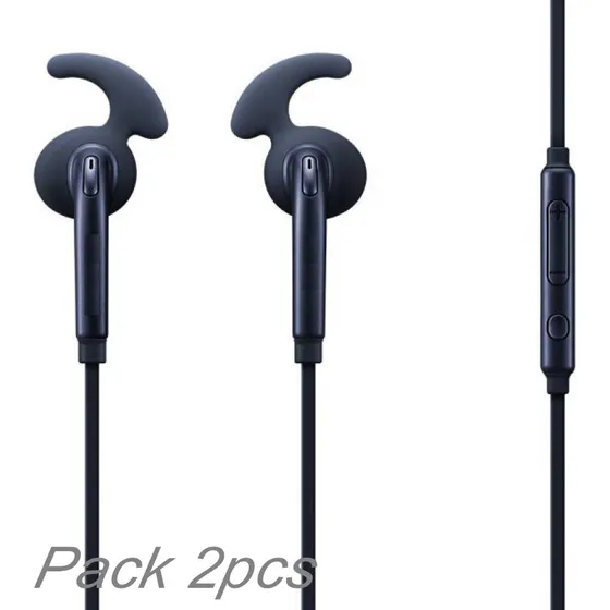 2x Audifonos Manos Libres Blue Para Samsung S5 S6 S7 S8