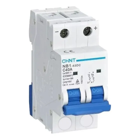 Termica Corriente Continua Chint 500vcc 50a 2 Polos Solar