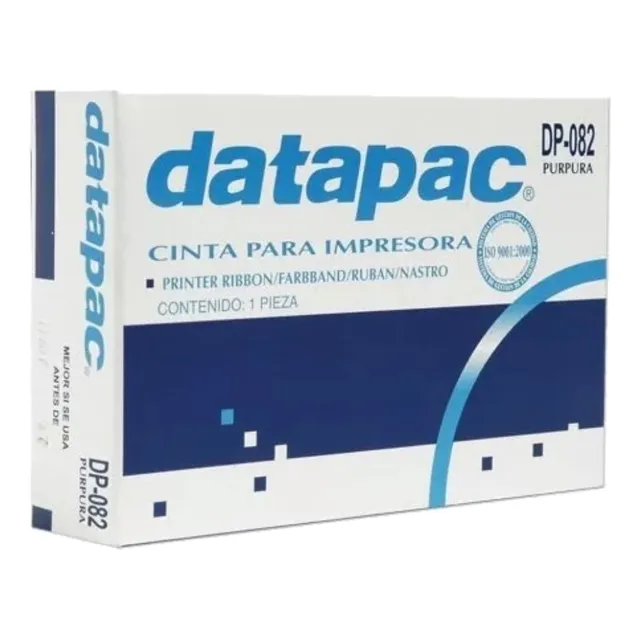 Cinta Color Purpura Datapac Dp-082 Para Erc-22