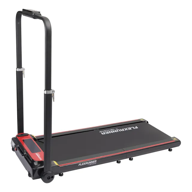 Caminadora Plegable Flexrunner 2hp By Total Gym E0064-00 Color Negra/rojo
