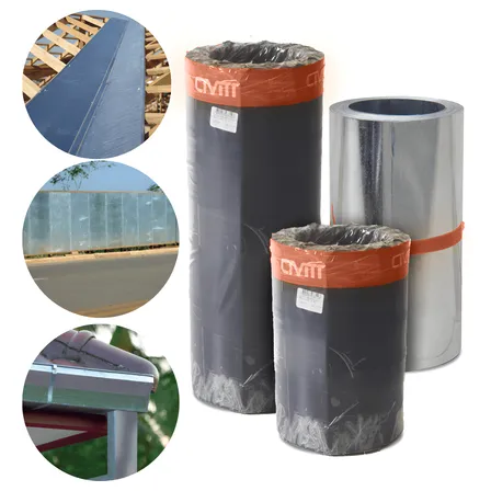 Bobina Chapa 50 Cm X 25 M Galvanizada 0,40mm Calha Obra