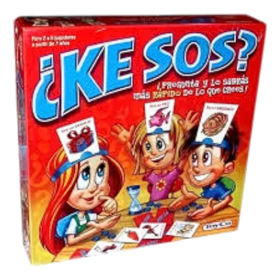 Juego De Mesa Ke Sos? Niños Adivinanza Preguntas Toyco