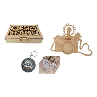 Kit Amistad 1 Caja Corte Portarretrato Incly 1llavero Gratis Kit Amistad 1 Caja Corte Portarretrato Incly 1llavero Gratis