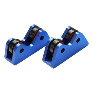 2x Comprobador De Rectitud De Taco De Billar, De Azul Oscuro 2x Comprobador De Rectitud De Taco De Billar, De Azul Oscuro
