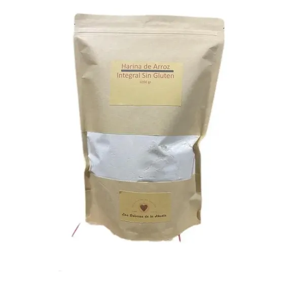 Harina De Arroz Integral 1 Kg Sin Gluten Las Delicias De | Cuotas sin interés