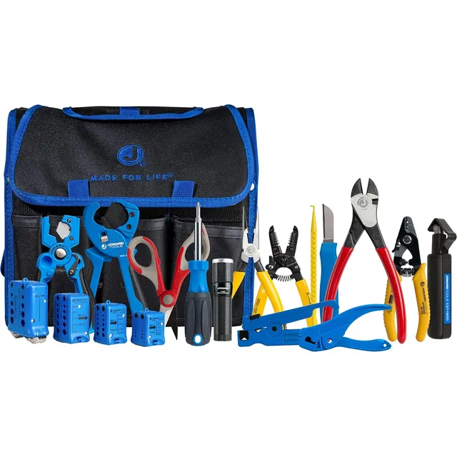 Kit Tk-179 Para Prep. Fibra Óptica (corte, Anillo, Corte, Pe