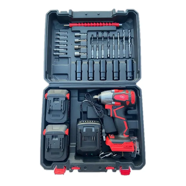 Pistola Llave Impacto De Media Inalambrica Reversible 128v