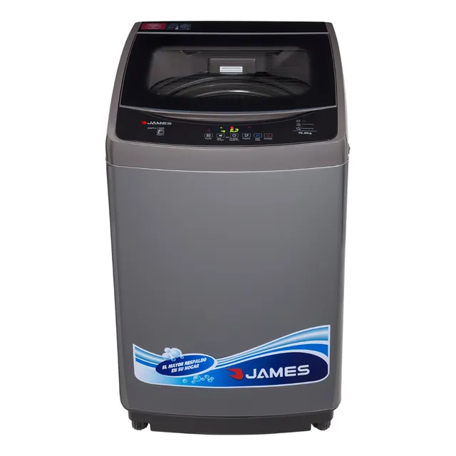 Lavarropas automático James hasta 15kg 220V color gris/negro