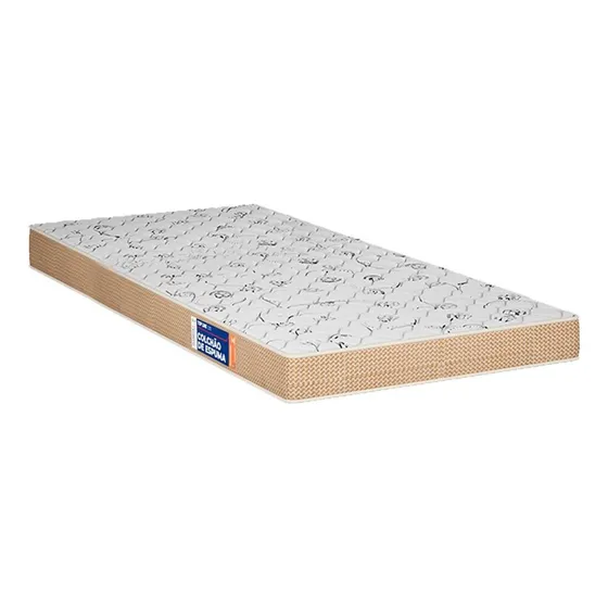 Colchão Solteiro Espuma D23 Top Line Ultra Resistente (88x18