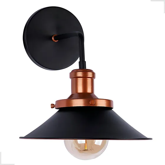 Arandela Luminária Externa Parede Muro Alumínio Melbourne Moderno Rústico Cobre Slim Soquete E27 Embutir Lâmpada Luz Lustre Retro Colonial