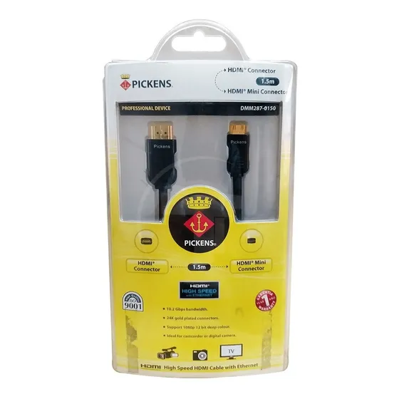 Cable Hdmi A Mini 1.5 Metros Celular Telefono Tablet Adaptab