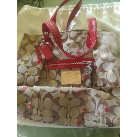 Cartera Para Damas.marca Coach....original