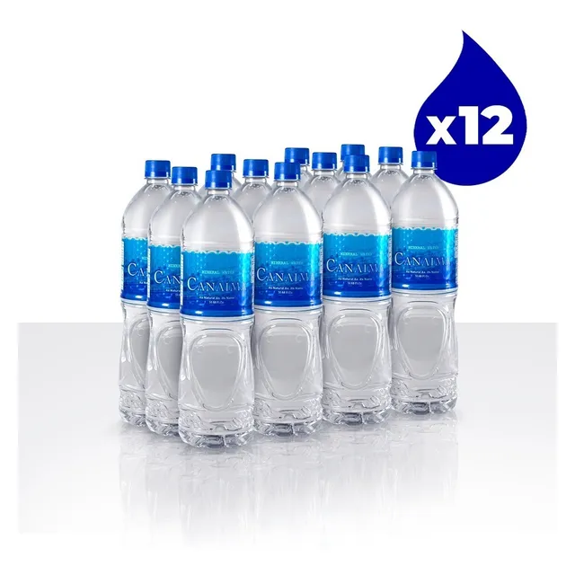 Agua Canaima- Caja De 12 Unidades De 1500ml 