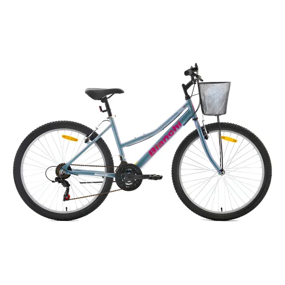 Bicicleta Bianchi Mtb Pro 26 St Lady Con Canasto Verde Verde Talla Unica