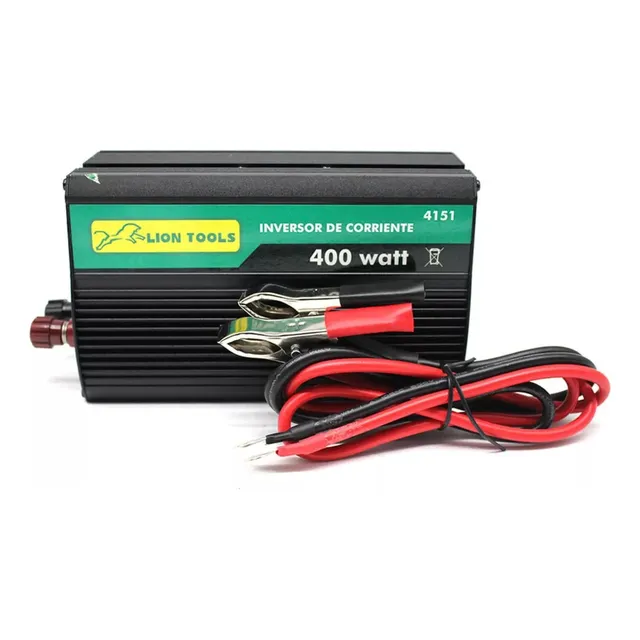 Inversor De Corriente 400w Onda Senoidal Mod. Lion Tools