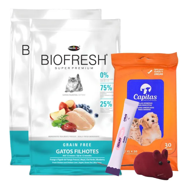 Ración Biofresh Gatito Cachorro 3 Kg + Regalo