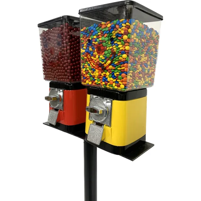 2 Dulcera Chiclera+pedestal Doble+producto Lunetas Tamarindo