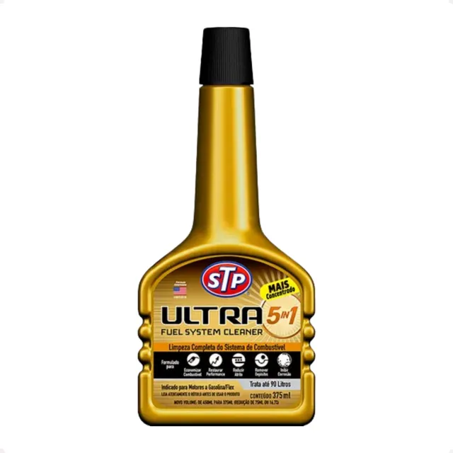 Aditivo Stp Ultra 5x1 Limpeza Completa Injeção 375ml - Stp