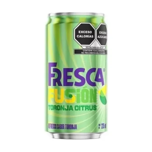 Refresco Fresca Fusion Toronja Citrus 6 Pzs De 235 Ml C/u