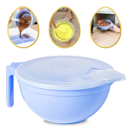 Panelinha Com Tampa Derreter Chocolate Microondas 1,5l