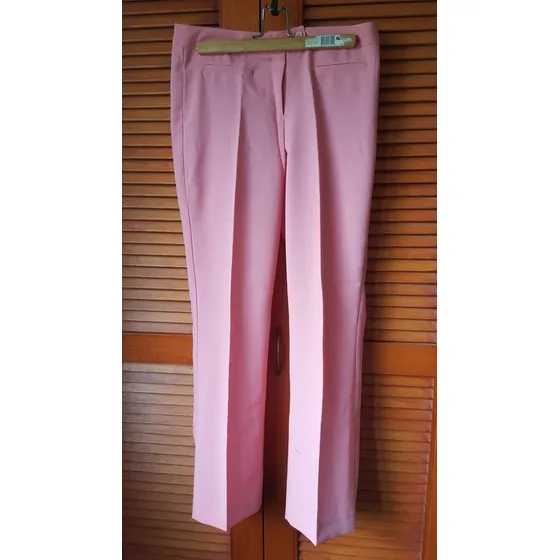 Pantalón Dama,clásico.recto Color Rosa.t.42.nuevo