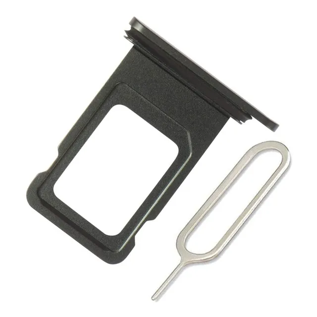Gaveta Bandeja Bandejinha Chip Sim Para iPhone 11 Preto
