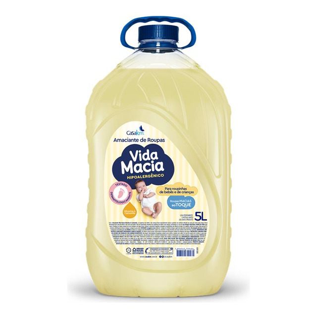 Amaciante Vida Macia Glicerina & Camomila 5l Amaciante Vida Macia Glicerina & Camomila 5l
