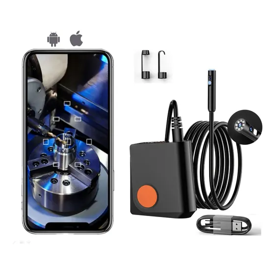 Doble Camara Endoscopica Led Automotriz  5 Mts Inalámbrica
