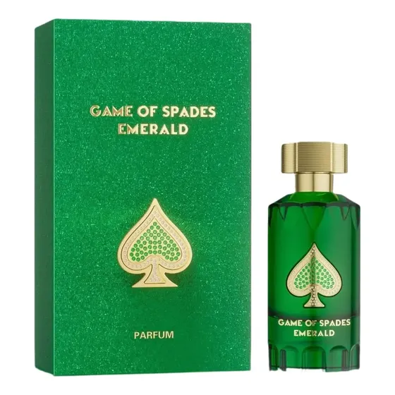 Perfume Game Of Spades Emerald Unisex Amaderado 90ml Jo Milano