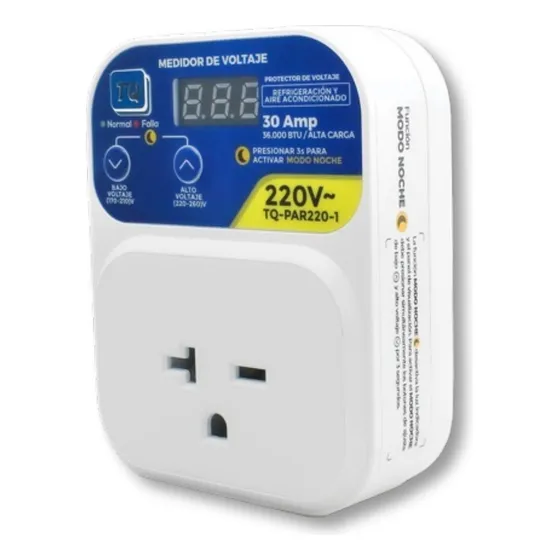 Protector De Voltaje  Aires Acondicionados 220v (enchufable)