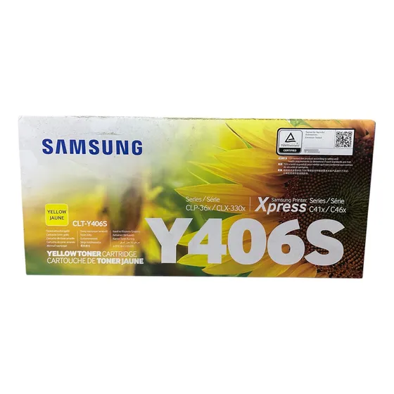 Toner Samsung Original Modelo Y406s Amarillo