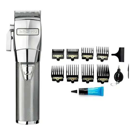 Máquina Cortadora Clipper Babylisspro B870 Silver Color Plateado | Cuotas sin interés