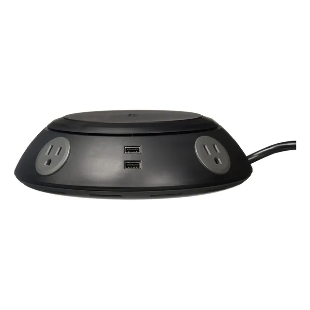 Multicontacto Circular Belkin B2e025-06-blk 4 Ca Y 8 Usb