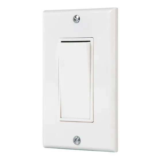 Placa Armada Con Interruptor Sencillo Classic Volteck 40017 Blanco