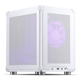 Gabinete Mini Compacto M-atx Aço Jonsbo C6 Branco - White Gabinete Mini Compacto M-atx Aço Jonsbo C6 Branco - White