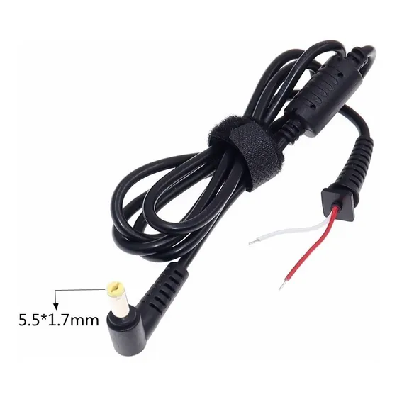Cable Punta De Cargador Laptop Acer 5.5*1.7  2.5*0.7