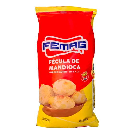 Fecula De Mandioca Femag Sin Tacc - 1 Kg