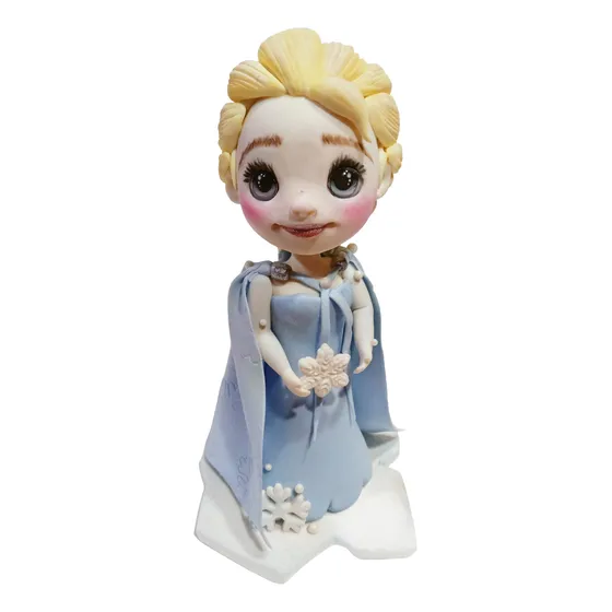 Frozen Elsa Adorno De Torta