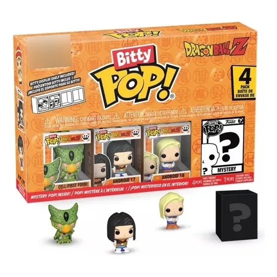Funko Bitty Pop! Dragon Ball Z 4pack (cell) Specialty Series