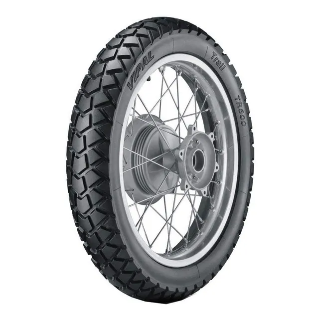 Llanta Para Moto Doble Proposito 130/80 17 Vipal TR300 65 T Uso Camara Xt 660 R Falcon 400 Nx 650