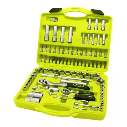Set De Dados Y Ratchet 94 Piezas De 1/2 Y 1/4