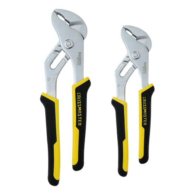 Set De Pinzas Pico Loro Crossmaster 2 Piezas 8 Y 10 Pulgadas